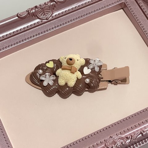 🍫ちょことくまさん🐻‍❄️𓈒 𓂂𓏸の前髪クリップ