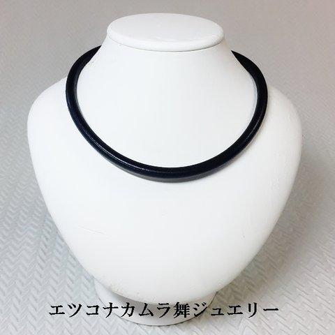 本牛革ひもチョーカー8mm 50cm