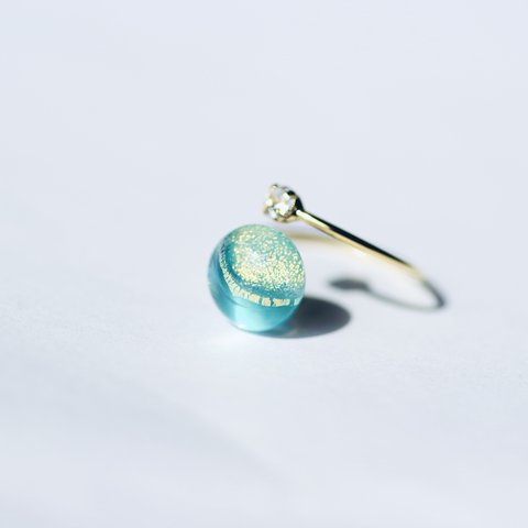 glass venus ring #7