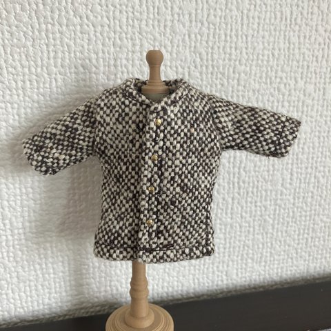 オビツ11 woolのコート　