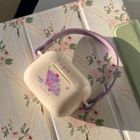  AirPods ケース ✿ AirPods1 ✿ AirPods2 ✿ AirPods3 ✿ AirPods Pro ✿レザー 本革 ハンドストラップ付き