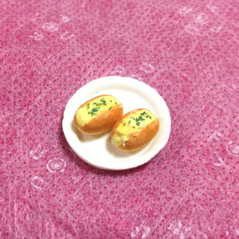 たまごサンド（ミニチュア樹脂粘土）