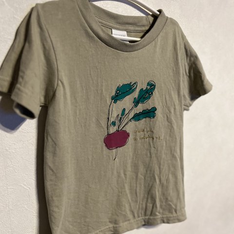 刺繍 tシャツ ラディッシュ／ 2024年限定KODOMONOE大賞デザイン