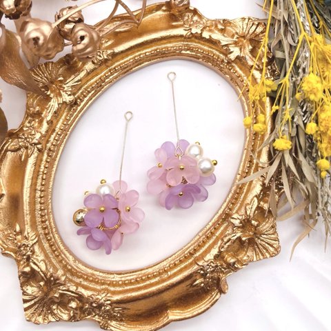 【oripp7889chmm】【２個】flower bouquet charm