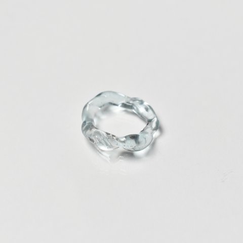 cloud ring 023 (light sky blue) 【指輪・リング】(6〜10号)