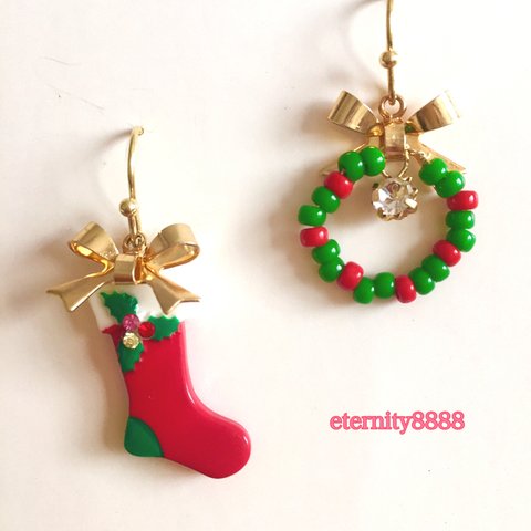 🎄クリスマスパーティ✨ピアス