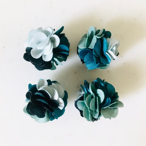 【I】Fabric Flower Tassels