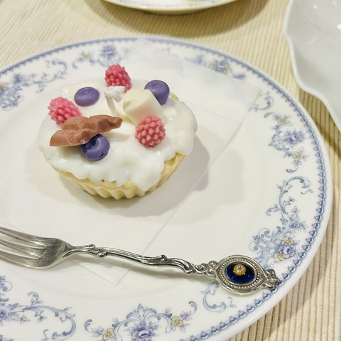 生クリームタルト　ケーキキャンドル　