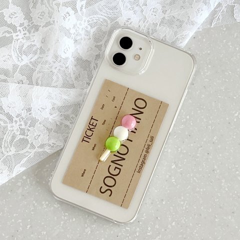 i-d02 おだんご・３色団子スマホケース