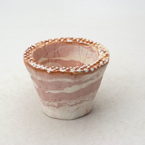 陶器製（２号ポット相当） AASc-ミカゲ-ピンク8703