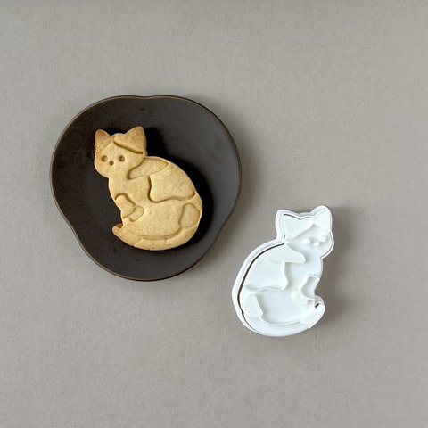 猫　三毛猫　ねこ【クッキー型】