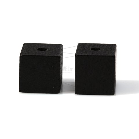 BSC-089-G【5個入り】キューブウッドビーズ,Cube Wooden Beads /15mm x 15mm