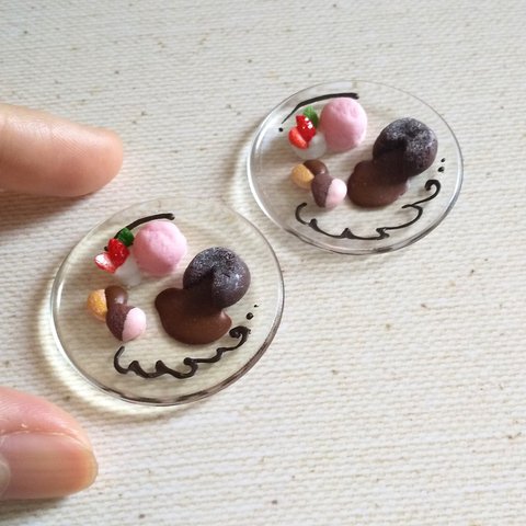 フォンダンショコラプレート(いちご🍓)