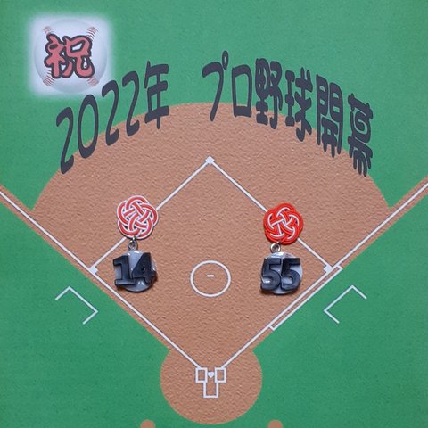 広島東洋　プロ野球１２球団水引⚾　広島東洋カープ🎏