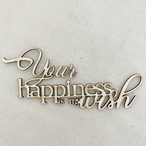 Your happines is my wish ❷タイトルチップボード(3つ入り)