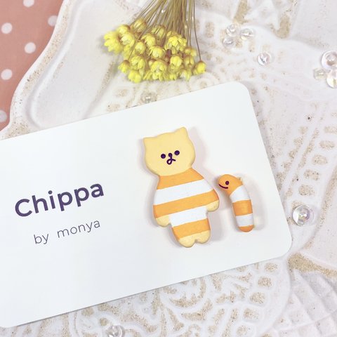 【Chippa】なかよしブローチセット