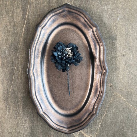  Scabiosa brooch【Black】