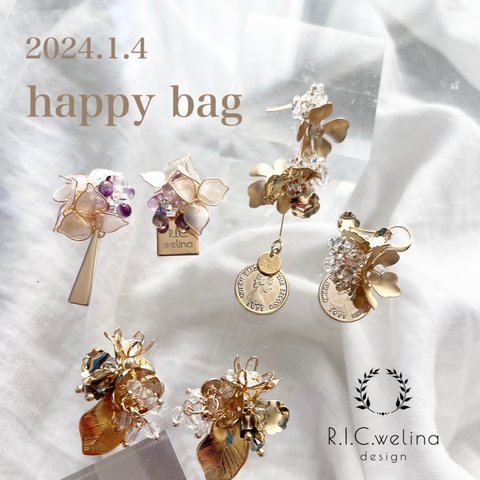 《ピアス》2024✨happy bag