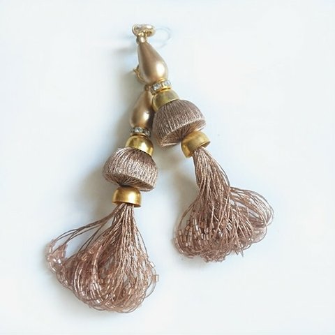 Singapore Tassel earrings/シンガポールタッセルピアス