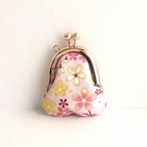 小さいがま口：豆姫：ちっちゃいがま口：かわいいがまぐち：小さい財布：littlie purse