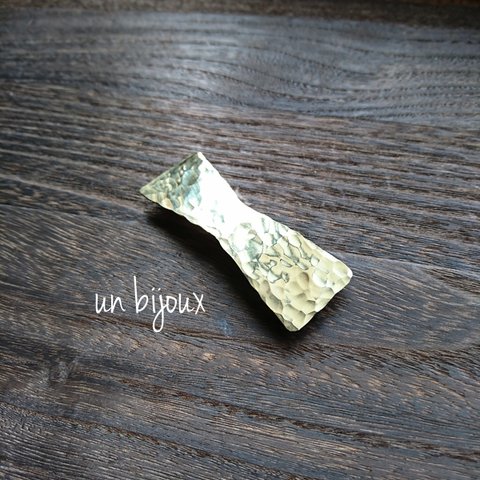 ＊brass＊りぼんバレッタ