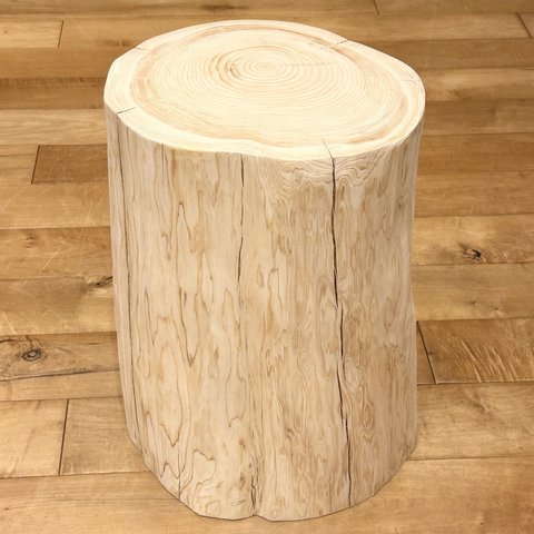 Hinoki Wood Stool No.570