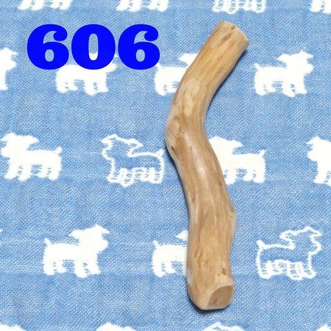 606.犬のおもちゃ犬用、歯固め、かじり木、あまがみ対策、梨の木、超小型犬向き