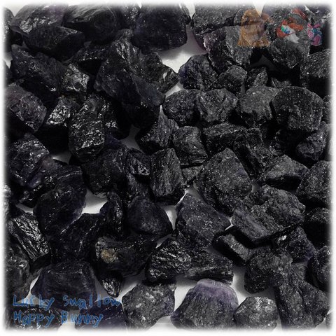 ◆ 業務用 ダークパープルフローライト 紫色 原石 無選別 未洗浄 約100ｇ 量り売り 天然石 ♪3117