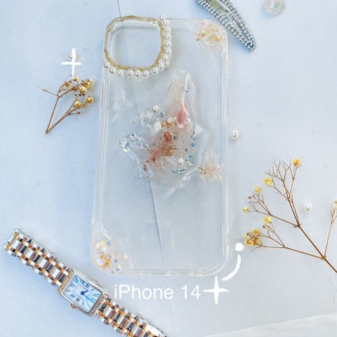 宝石のスマホケース💎