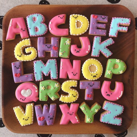 アルファベットクッキー型