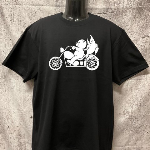 なかよしサケクマ　ツーリング　Tシャツ（半袖）