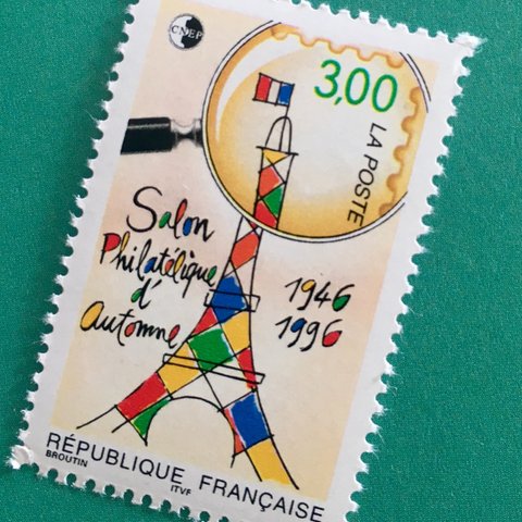 ちいさなartmuseum　france　stamp　