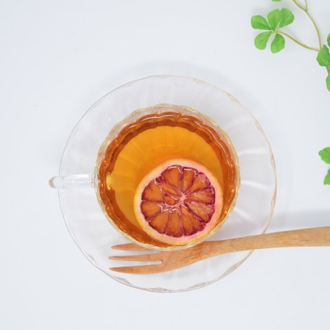 【無添加フルーツティー】狭山紅茶×ブラッドオレンジ　(2個セット)