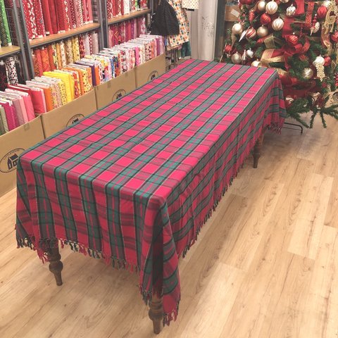 【ヴィンテージ】　クリスマステーブルクロス　230cm×130cm