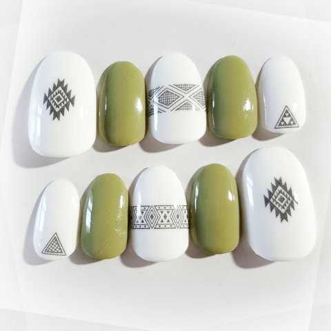 Ortega Nail OliveGreen