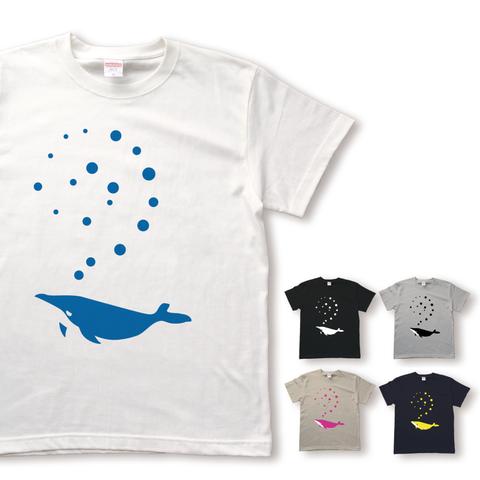 ぷくぷくクジラのTシャツ