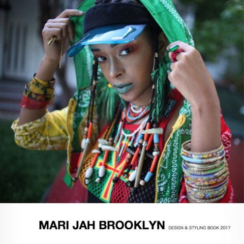 MARI JAH BROOKLYN デザイン スタイリング デジタルブック