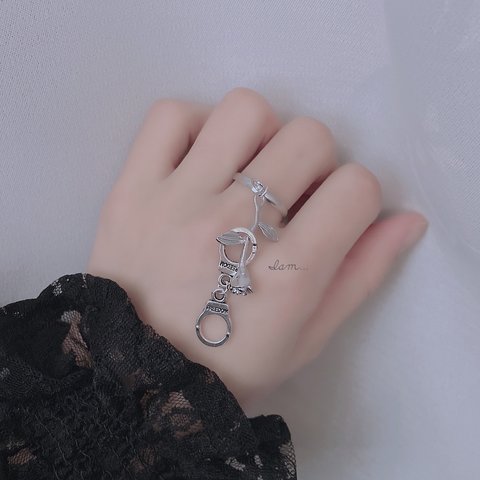 2/13新作 bitter rose ring