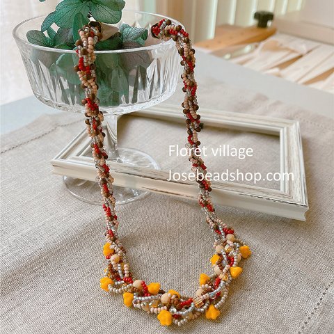 Floret Village necklace<16th anniversary kit 2021>