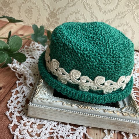 ネオブライスサイズ　グリーン帽子