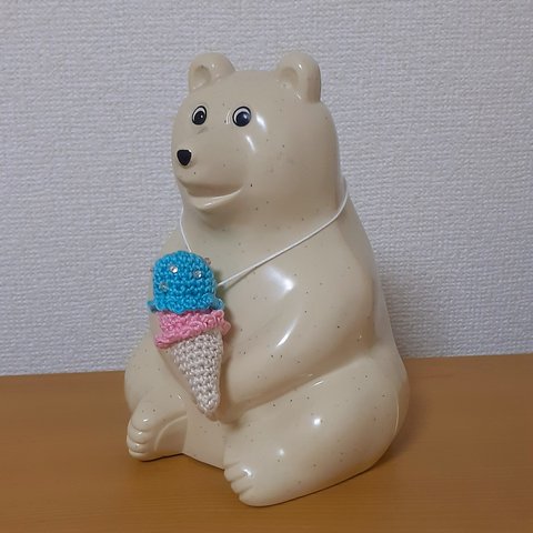 しろくま貯金箱用　アイスクリーム