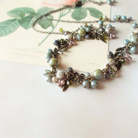 Botanic Garden　Olive　ネックレス