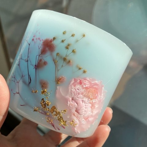 桜の香り　Sakura Botanical Candle 