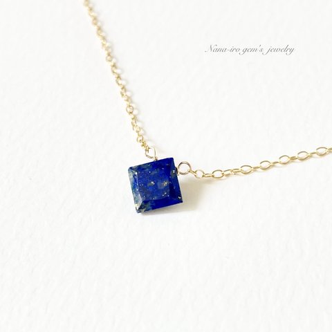  14kgf lapis lazuli necklace