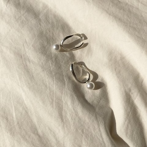 pearl wave earcuff .2