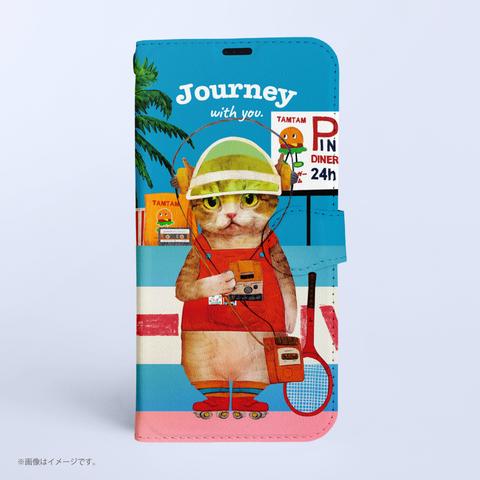 「Journey with you 80s」 Original手帳型iPhoneケース