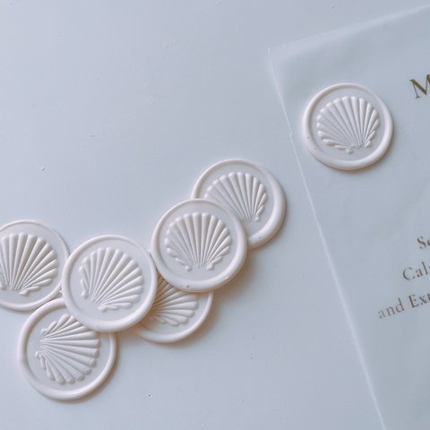 Wax Stamp -3D shell ／スタンプヘッド