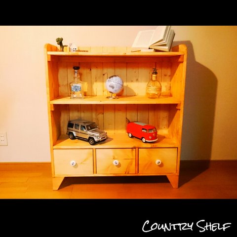 Country Shelf(本棚/収納/カントリー風)