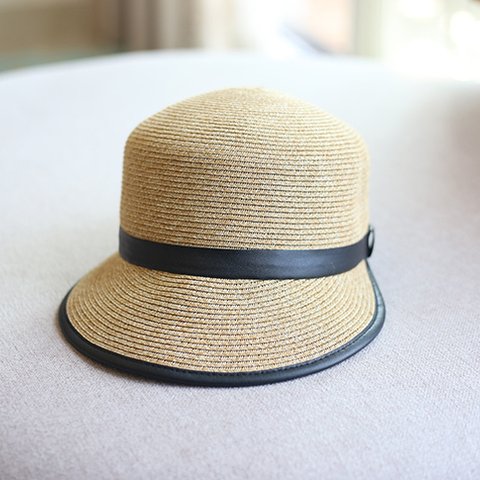 ☆麦わらハット☆夏用帽子  大人可愛い  ストローハット  天然素材