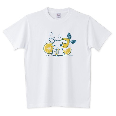 レモン爽やか葵ちゃん Tシャツ（ホワイト）